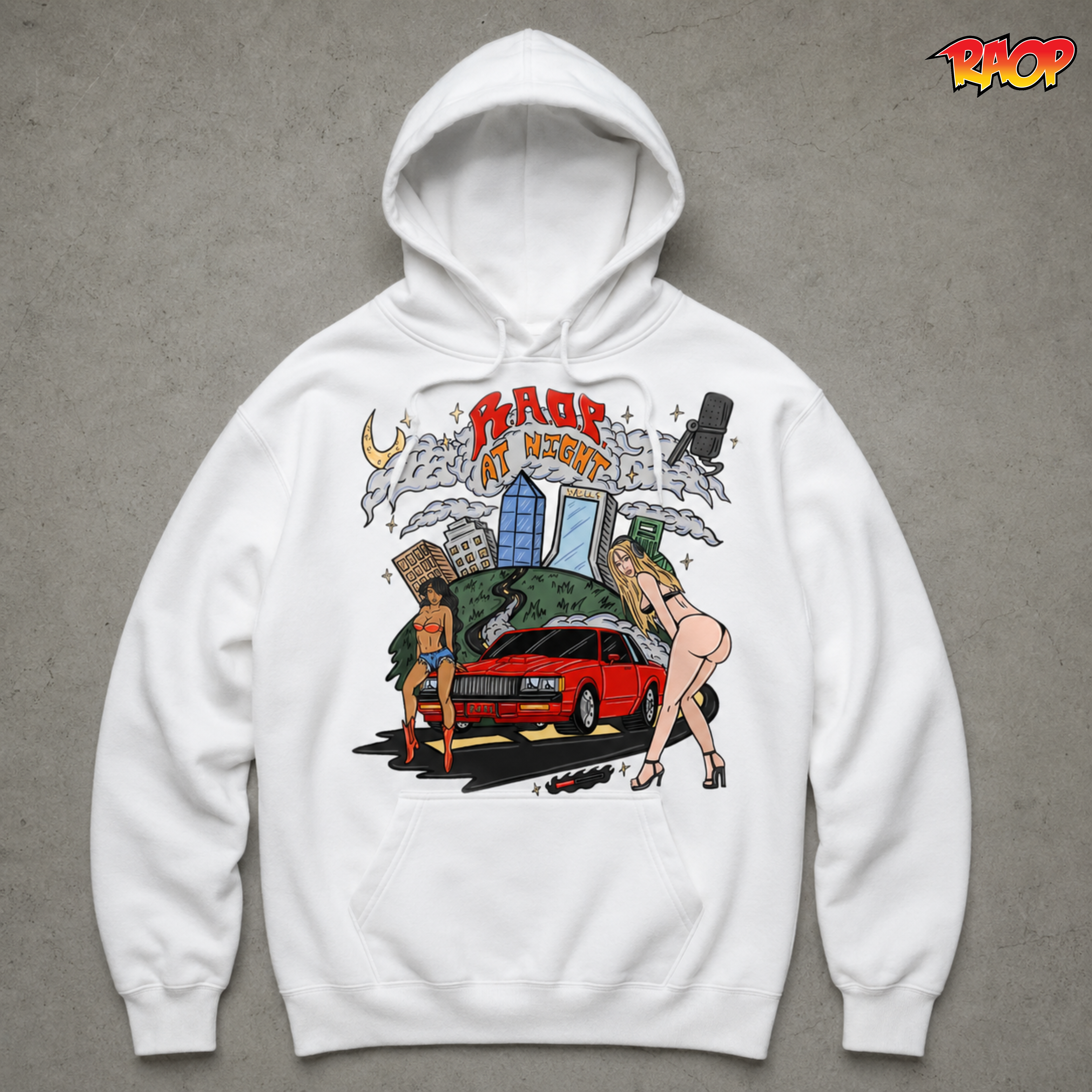 RAOP @ NIGHT HOODIE