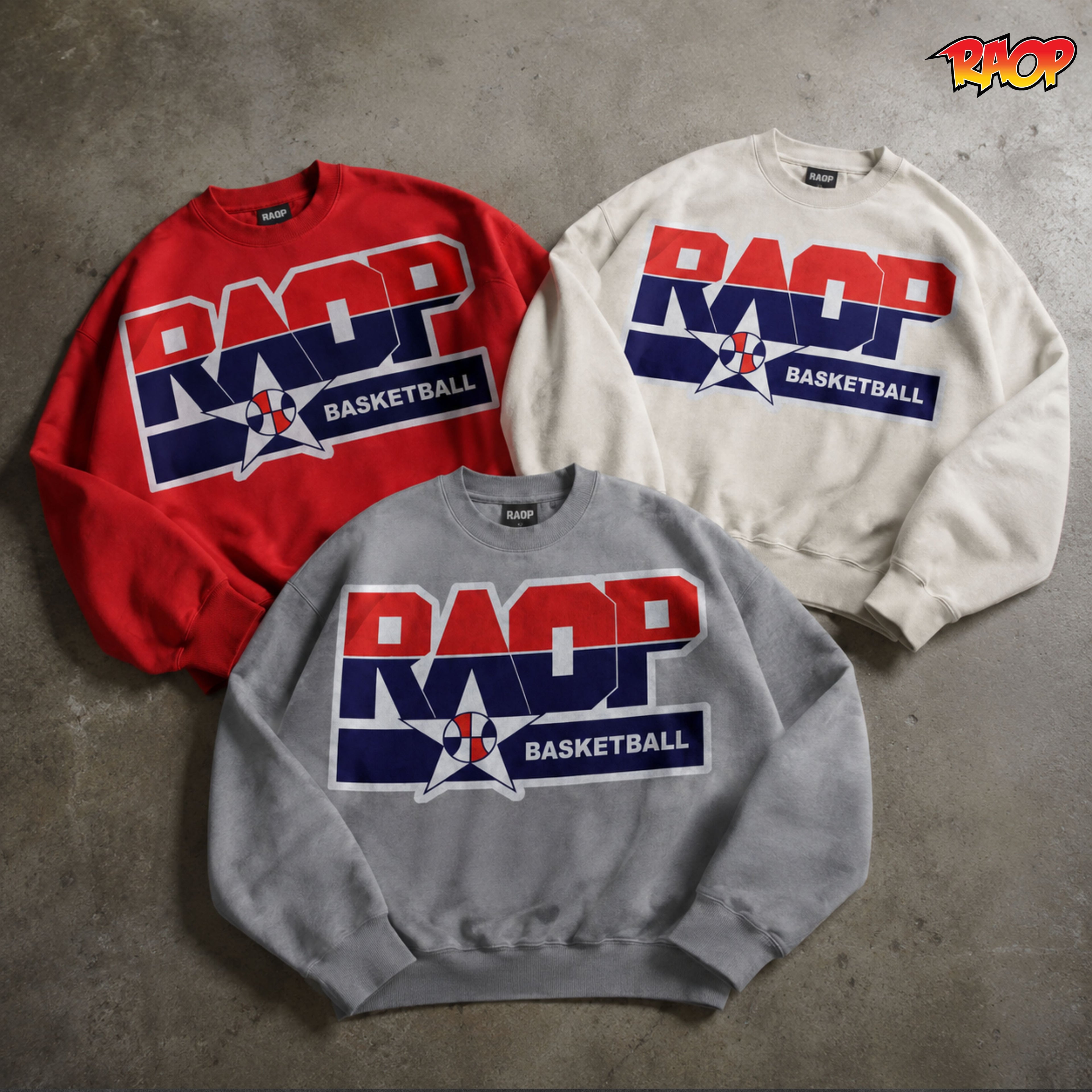 RAOP OLYMPIC CREWNECK