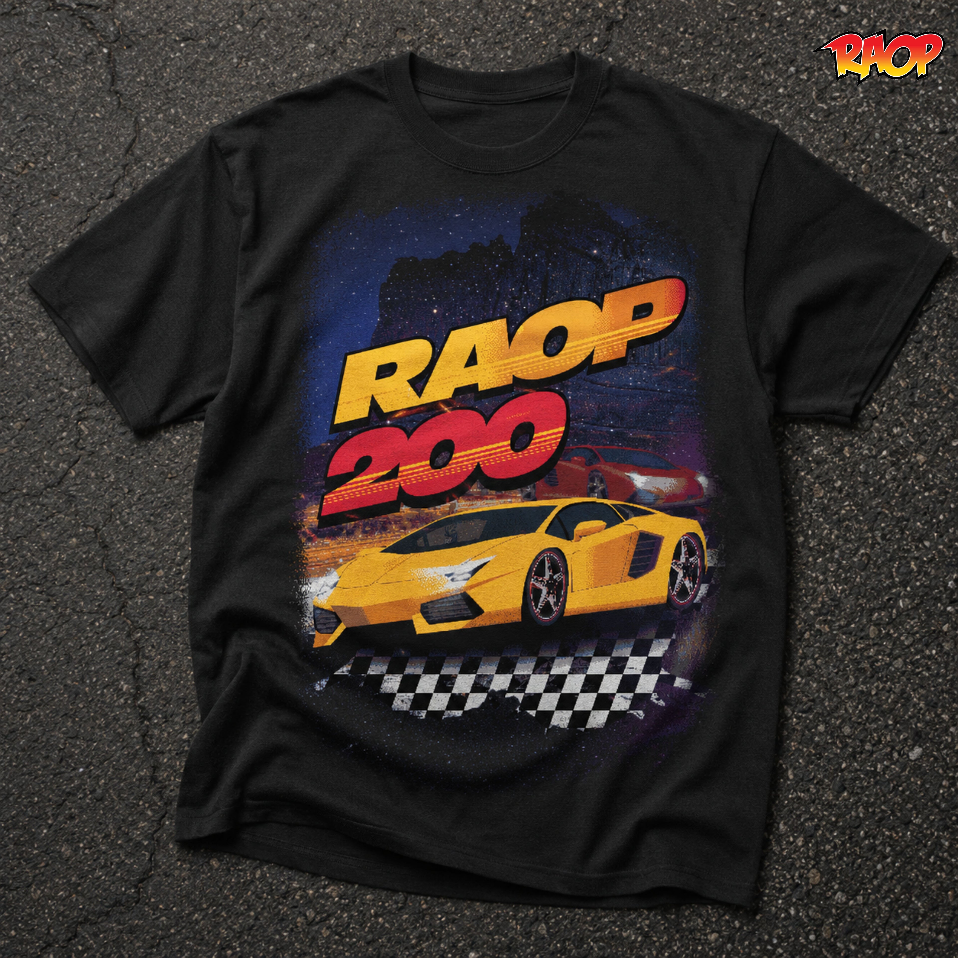 VINTAGE RAOP 200 8BIT SHIRT